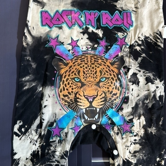 Rock n Roll baby/toddler girls romper - Picture 4 of 6